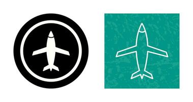 Flugzeug-Vektor-Symbol vektor