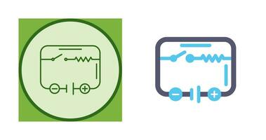 Vektorsymbol für Stromkreise vektor
