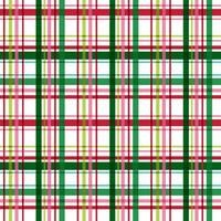 Weihnachten Plaid nahtlos Muster im Grün, Rot, Rosa Farben. gemütlich Winter kariert wiederholen Hintergrund. Vektor Winter Zeit traditionell Flanell Design, schottisch Ornament, überprüfen, Tartan drucken, Hintergrund.