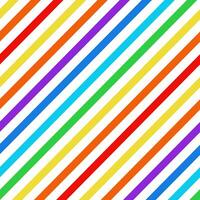 sömlös regnbåge Färg diagonal Ränder mönster använda sig av för bakgrund design, skriva ut, social nätverk, förpackning, textil, webb, omslag, baner och etc. vektor