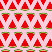 abstrakt naturlig sommarbakgrund med vattenmelon. vektor