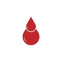 Mensch Blut Logo Vorlage Vektor Symbol Illustration Design auf Weiß Hintergrund.