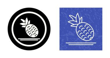 Ananas-Vektor-Symbol vektor