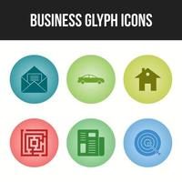 Business-Icon-Set für den persönlichen und kommerziellen Gebrauch vektor