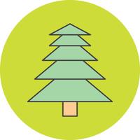 vektor träd ikon