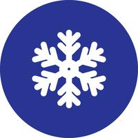 Vektor Schneeflockensymbol