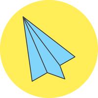 Vektor Flugzeug Symbol