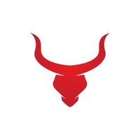 taurus logotyp mall vektor ikon illustration design