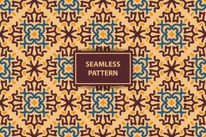 Zier nahtlos Muster Ornamente im traditionell arabisch, marokkanisch, Türkisch Stil. Jahrgang abstrakt Blumen- Hintergrund Textur. modern minimal Etiketten. Prämie Design vektor