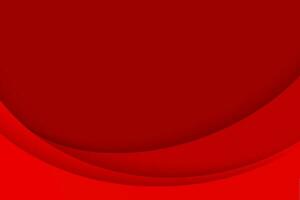 Weihnachten abstrakt Hintergrund mit rot Kurve Papier Schicht. Illustration horizontal Vorlage Hintergrund Banner. vektor