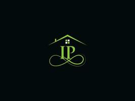 Monogramm ip echt Nachlass Logo, modern ip Logo Symbol Vektor zum Ihre Haus