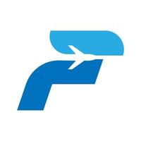 papper plan, flygplan logotyp design vektor