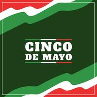 vektor platt design mexico cinco de mayo begrepp mall bakgrund