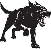 hund Sammanträde utgör vektor silhuett illustration svart Färg 34