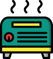 Toaster-Vektor-Icon-Design-Illustration vektor