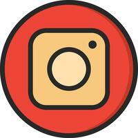 instagram Vektor Symbol Design Illustration