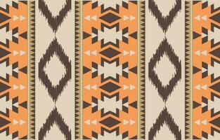 ethnisch abstrakt Ikat Kunst. aztekisch Ornament drucken. geometrisch ethnisch Muster nahtlos Farbe orientalisch. Design zum Hintergrund ,Vorhang, Teppich, Hintergrund, Kleidung, Verpackung, Batik, Vektor Illustration.