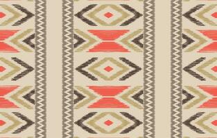 ethnisch abstrakt Ikat Kunst. aztekisch Ornament drucken. geometrisch ethnisch Muster nahtlos Farbe orientalisch. Design zum Hintergrund ,Vorhang, Teppich, Hintergrund, Kleidung, Verpackung, Batik, Vektor Illustration.