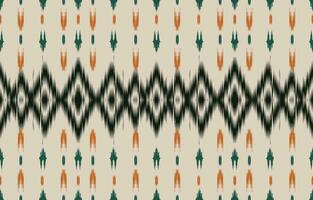 ethnisch abstrakt Ikat Kunst. aztekisch Ornament drucken. geometrisch ethnisch Muster nahtlos Farbe orientalisch. Design zum Hintergrund ,Vorhang, Teppich, Hintergrund, Kleidung, Verpackung, Batik, Vektor Illustration.