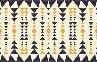 etnisk abstrakt ikat konst. aztec prydnad skriva ut. geometrisk etnisk mönster sömlös Färg orientalisk. design för bakgrund ,ridå, matta, tapet, Kläder, omslag, batik, vektor illustration.