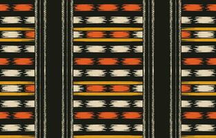 etnisk abstrakt ikat konst. aztec prydnad skriva ut. geometrisk etnisk mönster sömlös Färg orientalisk. design för bakgrund ,ridå, matta, tapet, Kläder, omslag, batik, vektor illustration.