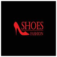 Logo zum Damen hoch Hacke Schuhe Das ist elegant und luxuriös und feminin. Logo zum Geschäft, Damen Schuh Geschäft, Mode, Schuh Unternehmen, Schönheit. vektor