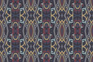 Ikat Damast Paisley Stickerei Hintergrund. Ikat Streifen geometrisch ethnisch orientalisch Muster traditionell.aztekisch Stil abstrakt Vektor illustration.design zum Textur, Stoff, Kleidung, Verpackung, Sarong.