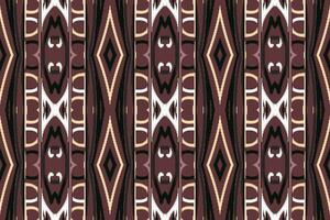 Ikat Damast Paisley Stickerei Hintergrund. Ikat Rahmen geometrisch ethnisch orientalisch Muster traditionell. Ikat aztekisch Stil abstrakt Design zum drucken Textur, Stoff, Saree, Sari, Teppich. vektor