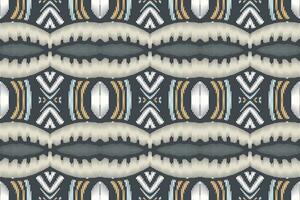 ikat damast- paisley broderi bakgrund. ikat diamant geometrisk etnisk orientalisk mönster traditionell.aztec stil abstrakt vektor illustration.design för textur, tyg, kläder, inslagning, sarong.