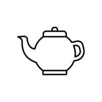 Tee Topf Symbol Vektor Design Vorlagen einfach und modern