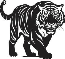 Vektor Tiger schließen oben fein Detaillierung Pop Kunst Tiger Illustration bunt Popularität
