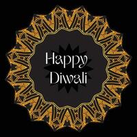indisch Festival glücklich Diwali mit Diwali Requisiten, Urlaub Hintergrund, Diwali Feier Gruß Karte, Vektor Illustration Design.