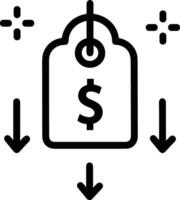 pris märka ikon symbol vektor bild. illustration av de kupong produkt prissättning försäljning bild design