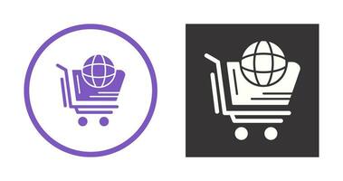 World-Shopping-Vektor-Symbol vektor