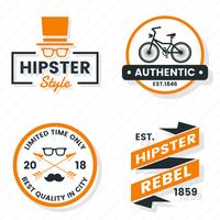 Vintage Retro Vector Logo för banner