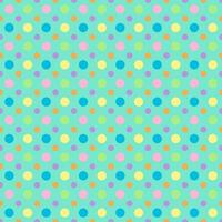 sömlös mönster av färgrik prickar, geometriska vektor illustration.