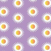 Gänseblümchen Blume Muster Hintergrund Digital Papier vektor