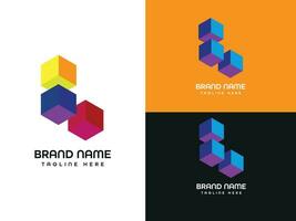 Unternehmen Logo Design. modern Logo Design vektor