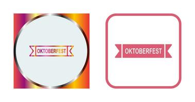 Oktoberfest-Banner-Vektor-Symbol vektor