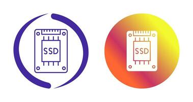 SSD-Vektorsymbol vektor