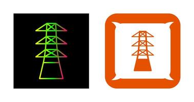 einzigartiges Turmvektorsymbol vektor