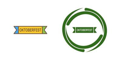 Oktoberfest-Banner-Vektor-Symbol vektor