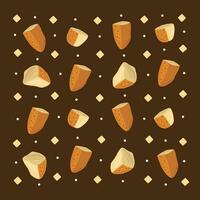 Bratkartoffeln Vektor Illustration zum Grafik Design und dekorativ Element