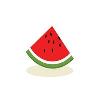 Karikatur frisch Grün öffnen Wassermelone Hälfte, Scheiben und Dreiecke. rot Wassermelone Stück mit beissen. geschnitten Cocktail Wasser Melone Obst Vektor Satz. Illustration von Wassermelone Frische Natur
