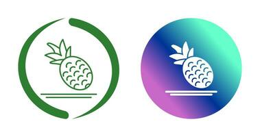 Ananas-Vektor-Symbol vektor