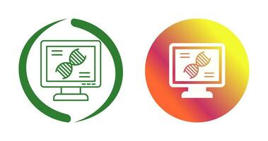 DNA-Testvektorsymbol vektor