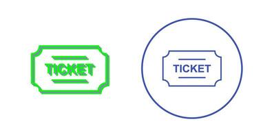 Ticket-Vektor-Symbol vektor