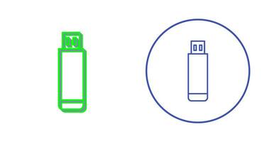 Vektorsymbol für USB-Laufwerk vektor
