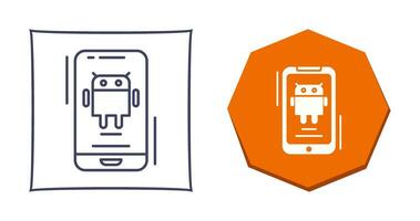 Android-Vektorsymbol vektor