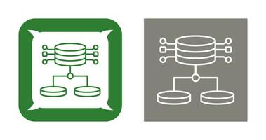 Vektorsymbol für strukturierte Daten vektor